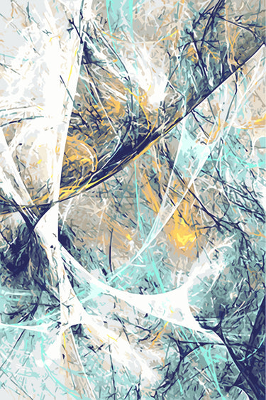 Schilderen op Nummer Abstract PBN16